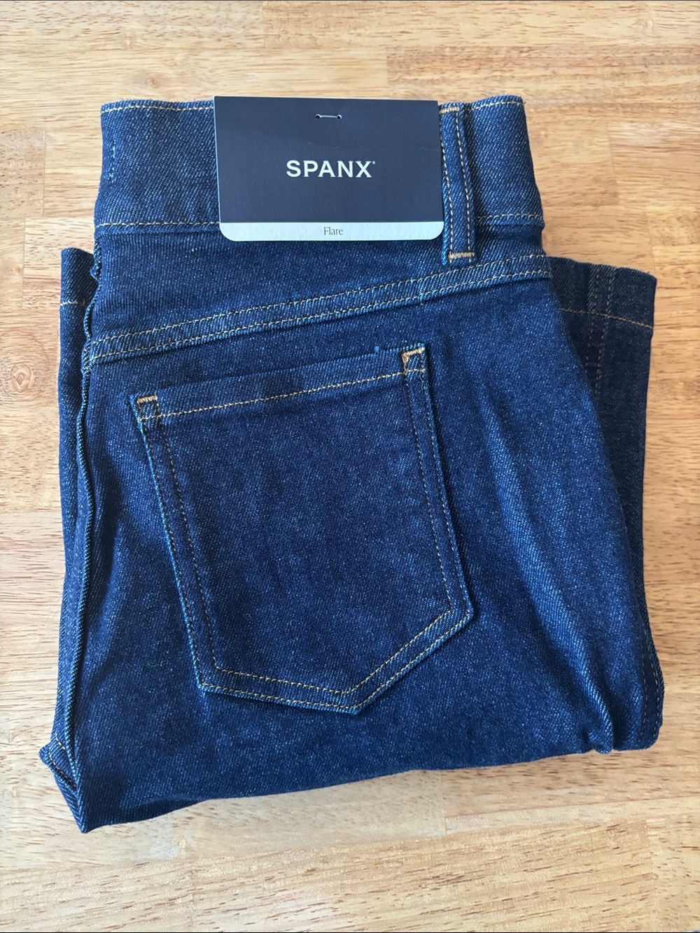 SPANX Women’s  Dark Indigo Flare Jeans